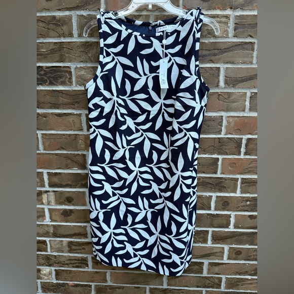 Trina Turk Encantader Navy White Mini Dress 10 - Picture 4 of 8